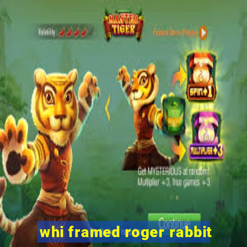 whi framed roger rabbit